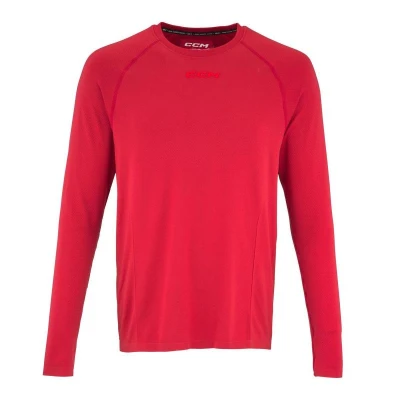 CCM Triko s dlouhým rukávem Premium Training Tee SR