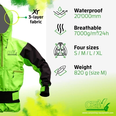 CE4Y Shield Jacket vodácká bunda