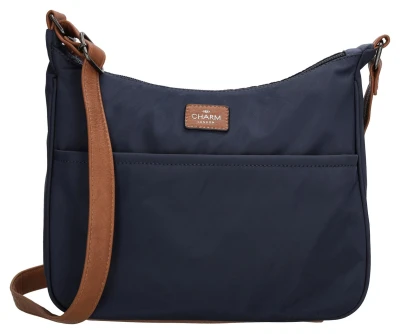 Charm London Buckingham W00326 modrá crossbody kabelka