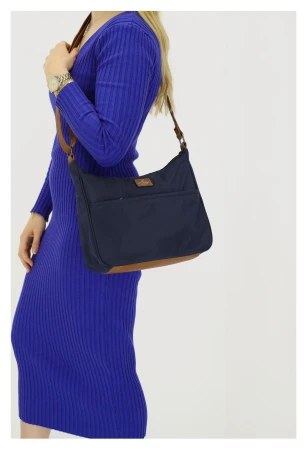 Charm London Buckingham W00326 modrá crossbody kabelka