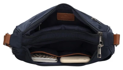 Charm London Buckingham W00326 modrá crossbody kabelka