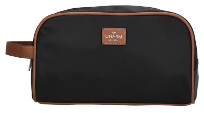 Charm London Buckingham W00328 černá kosmetická taška
