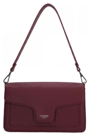 Charm London Monaco W01440 Bordeaux red kabelka
