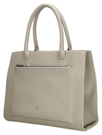 Charm London Pentonville W00399 světle šedá taška na notebook