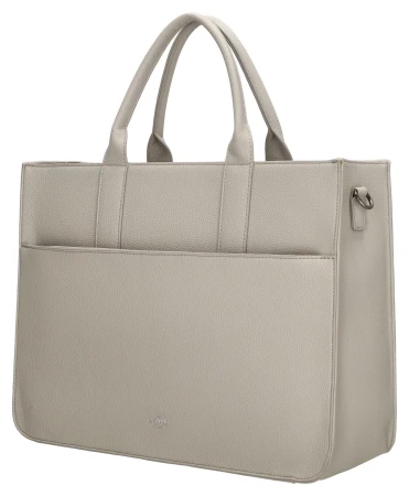 Charm London Princeton W00383 světle šedá taška na notebook