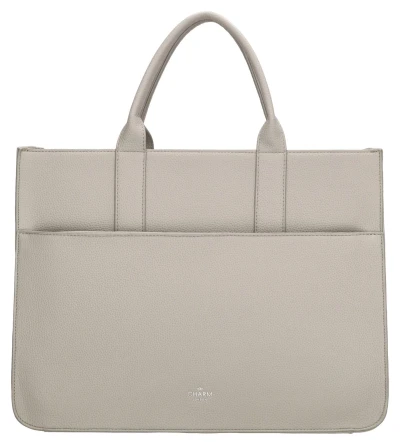 Charm London Princeton W00383 světle šedá taška na notebook