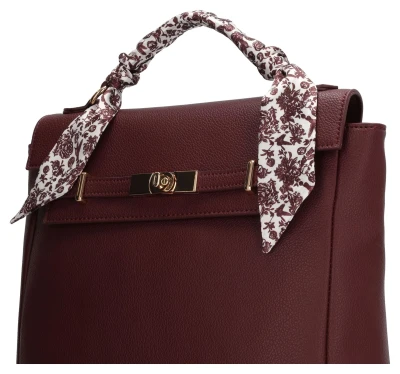 Charm London The Hamptons 25599 vínový dámský městský batoh