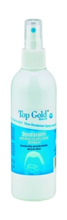 Chemek -Top Gold Top Gold Deodorační antimikrobiální sprej do obuvi 150 g Chemek -Top Gold Top Gold Deodorační antimikrobiální sprej do obuvi 150 g