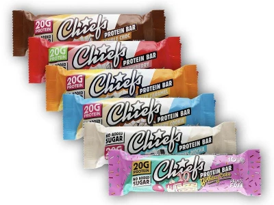 Chiefs Proteinová tyčinka 55g POUZE Strawberry (VÝPRODEJ)
