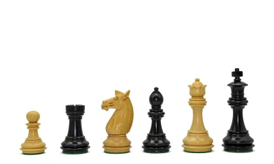 Chopra Staunton Jiří z Poděbrad černé č.5 šachové figurky