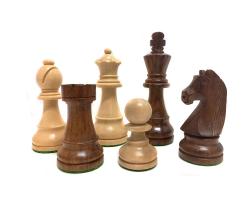 Chopra Šachy Staunton Senator De Luxe s intarzovanou skládací šachovnicí Old Style (AKČNÍ CENA)