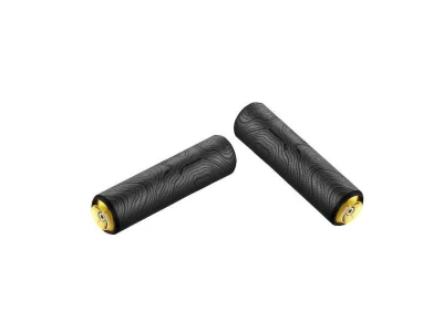 Ciclovation Trail Silcolite Topo Matte Black W/ Gold Plug gripy