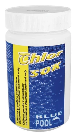 Clean Pool Bazénový chlor šok granulát 1 kg (VÝPRODEJ)