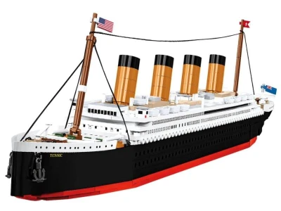 COBI Trading s.r.o. Cobi 1688 R.M.S. Titanic, 1:450, 848 k COBI Trading s.r.o. Cobi 1688 R.M.S. Titanic, 1:450, 848 k