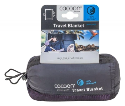 Cocoon cestovní deka Coolmax monks red