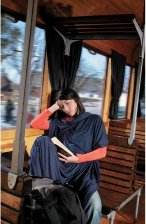 Cocoon cestovní deka Coolmax royal blue