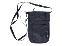 Cocoon cestovní kapsa Travel Neck Wallet RFID phantom black Cocoon cestovní kapsa Travel Neck Wallet RFID phantom black