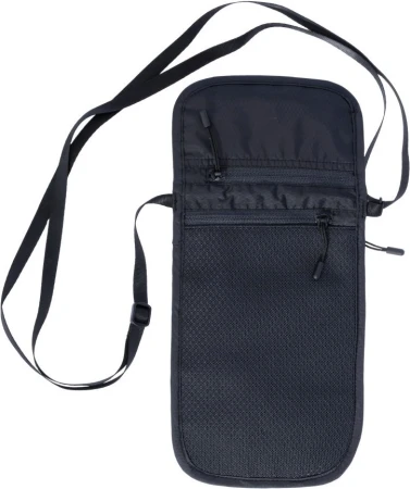 Cocoon Travel Neck Wallet Silk Phantom Black bezpečnostní kapsa na krk
