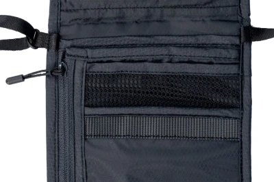 Cocoon Travel Neck Wallet Silk Phantom Black bezpečnostní kapsa na krk