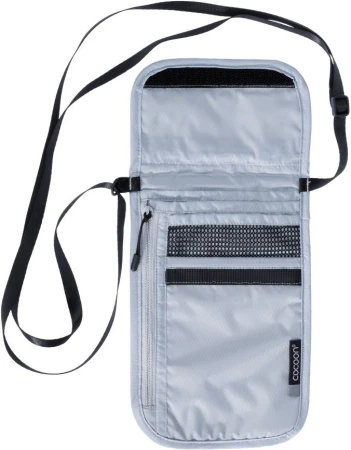Cocoon Travel Neck Wallet Silk Star Grey cestovní kapsa na krk