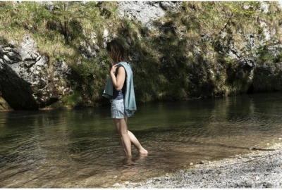 Cocoon Lyocell Travel Towel Nile Green M cestovní ručník