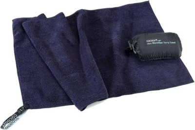 Cocoon cestovní ručník Microfiber Terry Towel Light L dolphin gr