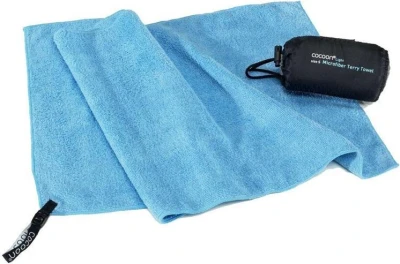 Cocoon cestovní ručník Microfiber Terry Towel Light L fjord blue Cocoon cestovní ručník Microfiber Terry Towel Light L fjord blue