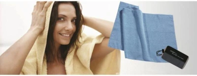 Cocoon cestovní ručník Microfiber Terry Towel Light L fjord blue