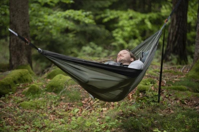 Cocoon hamaka Travel Hammock Double blue moon
