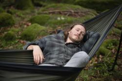 Cocoon hamaka Travel Hammock Double island green