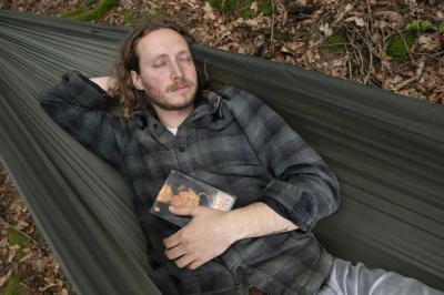 Cocoon hamaka Travel Hammock Single blue moon