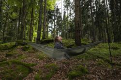 Cocoon hamaka Travel Hammock Single Set cypress green