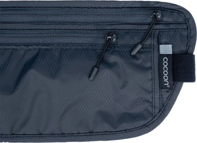 Cocoon Travel Waist Wallet Phantom Black RFID ledvinka