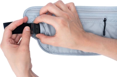 Cocoon Travel Waist Wallet RFID Star Grey bezpečnostní ledvinka