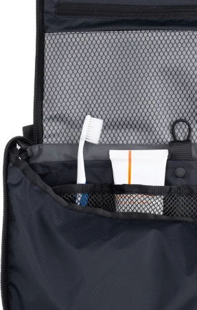 Cocoon Toiletry Kit Allrounder L Phantom Black lehká závěsná toaletní taška