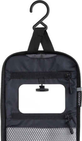 Cocoon Toiletry Kit Allrounder M Phantom Black lehká závěsná toaletní taška