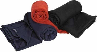 Cocoon merino deka Merino Wool/Silk Blanket black