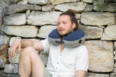 Cocoon Ultralight Air-Core Pillow Galaxy Blue nafukovací cestovní podhlavník
