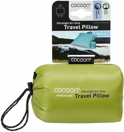 Cocoon nafukovací polštář Ultralight Air-Core M wasabi