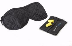 Cocoon oční maska Eye Shades black s ucpávkami