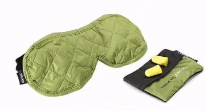 Cocoon oční maska Eye Shades wasabi s ucpávkami