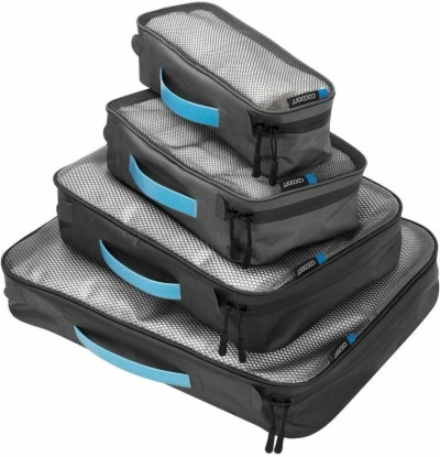 Cocoon organizér Packing Cube Laminated M black