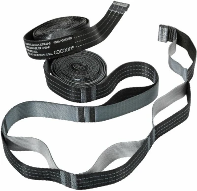 Cocoon Hammock Strap černé 180 kg popruhy na houpací síť