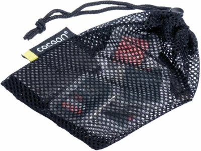 Cocoon Mesh Stuff Sack černá sada obalů ze síťoviny