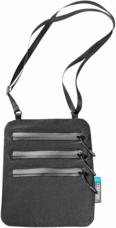 Cocoon skrytá kapsa Secret Neck Wallet Silk black