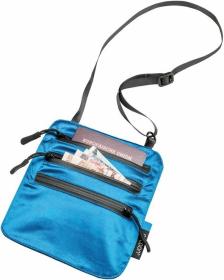 Cocoon skrytá kapsa Secret Neck Wallet Silk blue lagoon
