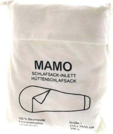 Cocoon spacáková přikrývka MAMO Mummy Liner natural 1