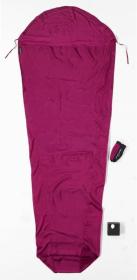 Cocoon spacáková přikrývka mumie mulberry red