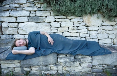 Cocoon Mystic Blue lyocellová spacáková přikrývka