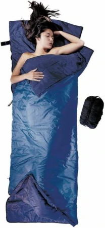 Cocoon spací pytel tropic traveler silk blue long